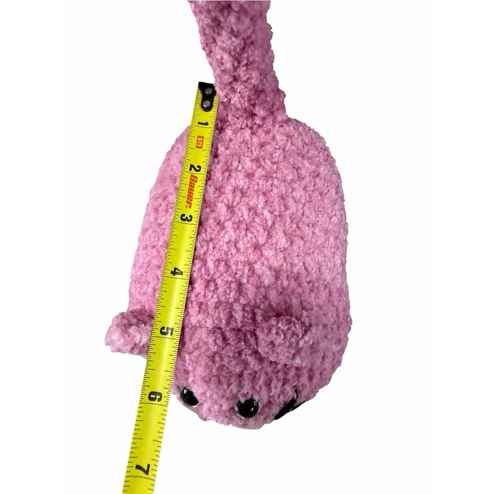 New Handmade Crochet Plushie Cat Kitten pink